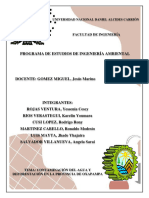 Contaminación Del Agua y Deforestacion en Oxapampa