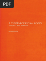 A-System-of-Indian-Logic-the-Nyaya-Theory-of-Inference-John Vattanky-Routledge