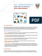 APPSC Gr-2 Mains Sci-Tec ENERGY MANAGEMENT 