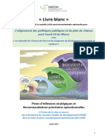 Livre Blanc Alliance Marocaine Pour Le Climat Et de Développement Durable AMCDD Décideurs 2021