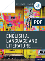 IB English A Language and Literature Print and Online Course Book Pack