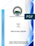 Chapter 3 Lecture Structural Theory