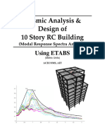 Seismic Analysis & Design of 10 Story Building