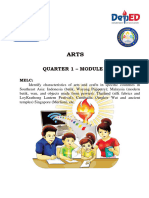 Secondary Arts 8 q1 Module2