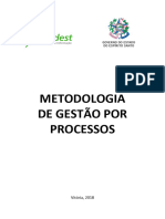 Metodologia de Gestão Por Processos ELP - Prodest v1