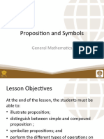 11 Proposition and Symbols