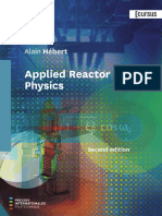 Alain Hébert - Applied Reactor Physics (2009, Presses Inter Polytechnique) - Libgen - Li