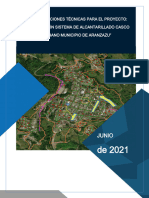 Especificaciones Técnicas Alcantarillado Aranzazu 2021