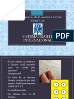 Sistema Braille Internacional