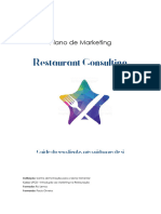 Plano de Marketing Restaurant Consulting