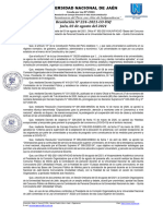 Rco #224-2021-Co-Unj - Aprobacion de Las Bases Del Quinto Concurso Publico de Contratación de Personal Docente en La Unj 2021