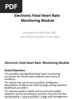 Postmatch Curriculum Fetal Heart Rate Monitoring