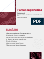 Farmacogenética - Carolinne e Ingrid