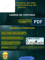 Cadena de Custodia 2024