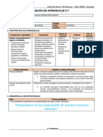 5° Grado - Sesiones Del 02 Al 06 de Octubre