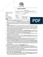 Tenancy Agreement Template