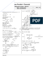 Differential Calculus Sol