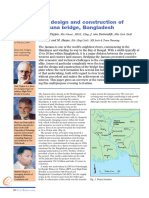 The Design and Construction of Jamuna Bridge - Tappin Et Al (1998)