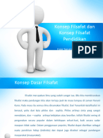 Konsep Filsafat Dan Filsafat Pendidikan