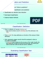 ICS 2408 - Lecture 6 - Classification and Prediction