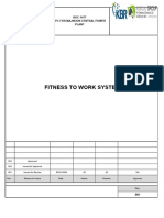 Fitness To Work System