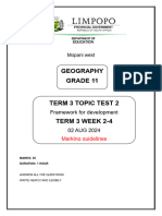 Geog - Grade 11 MG - Topic Test 02 Aug 2024