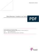 TR2323 Piping Fabrication, Installation & Testing Specs