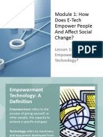 Empowerment Technologies Updated