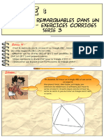 Droites Remarquables Dans Un Triangle - Exercices Corriges 3