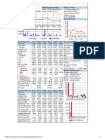 JSW Steel One Page Report