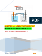 Lecture Notes - Electrochemistry