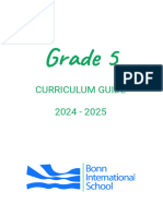 Grade 5 Curriculum Guide