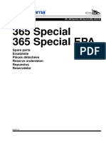 365 Special 365 Special EPA: Spare Parts Ersatzteile Pièces Détachées Reserve Onderdelen Repuestos Reservdelar