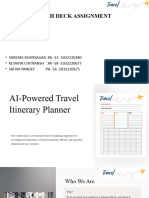 AI Powered Travel Itinerary Planner