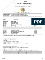 4th Sem Exam Form