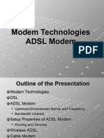 Modem Technologies ADSL Modem