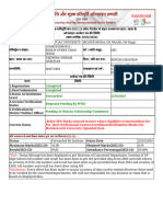 Application Form Status Details