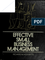 Effective Small Business Management