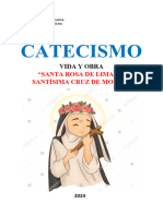 Folleto Santa Rosa de Lima - Cruz de Motupe. 2024