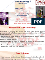 Pharmacology 1st Chapter