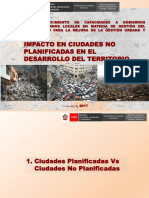 1 Impactos en Ciudades No Planificadas