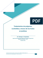 INTA - CRMendozaSanJuan - EEAMendoza - Espíndola - R.-Tratamientos - Pulgones - Cochinillas - Frutos - Jardines - 2023