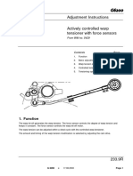 Adjustment Instructions: 1. Function