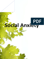 Social Anxiety 11 19