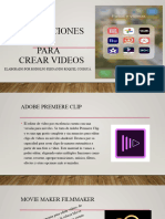 Aplicaciones para Crear Videos