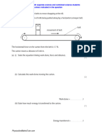 Forces, Movement, Shape and Momentum 2 QP