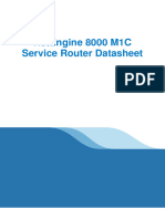 NetEngine 8000 M1C Service Router Data Sheet