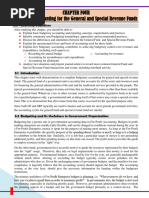 Chapter Four Budgetary Accounting For The General and Special Revenue Funds