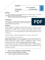 Unidad 3 Texto Narrativo Ficcional 1° Año CENS3455