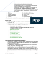 Grade 9-10 Formal Lab Report Guidelines